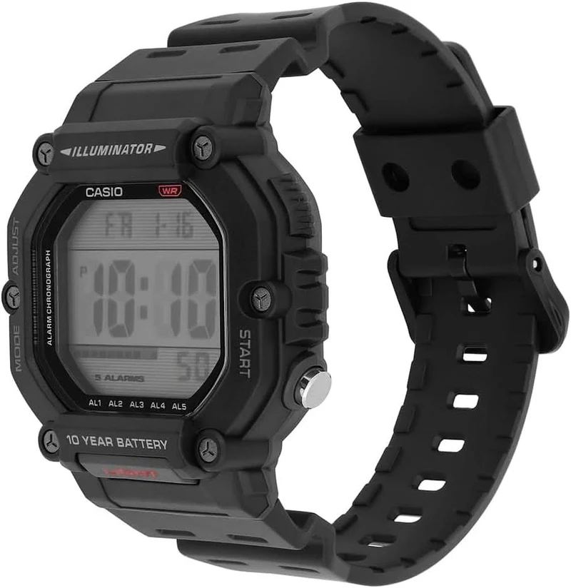 Casio Collection AE-1600H-1AVEF Herrenuhr • 10 Jahre Batterie • Weltzeit