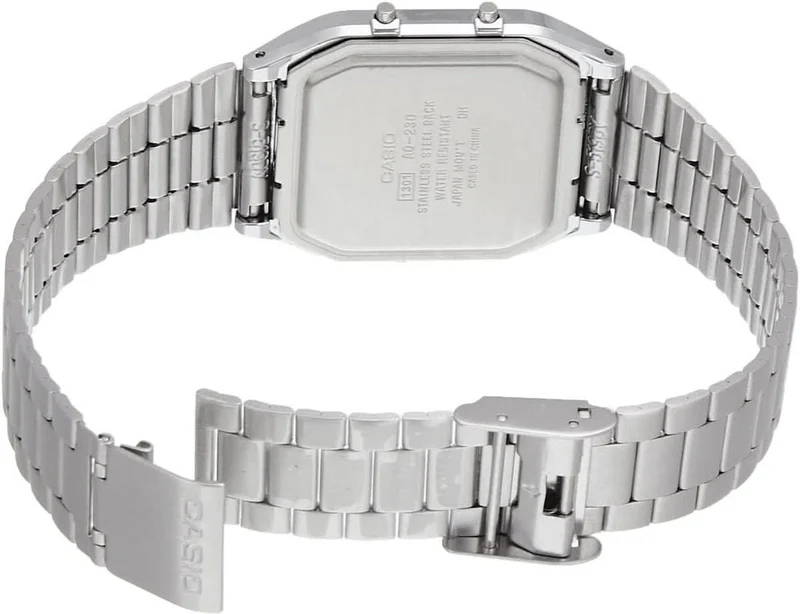 Casio Vintage AQ-230A-3AMQYES Uhr • Kultiges Retro-Design • Praktisches Dual-Display