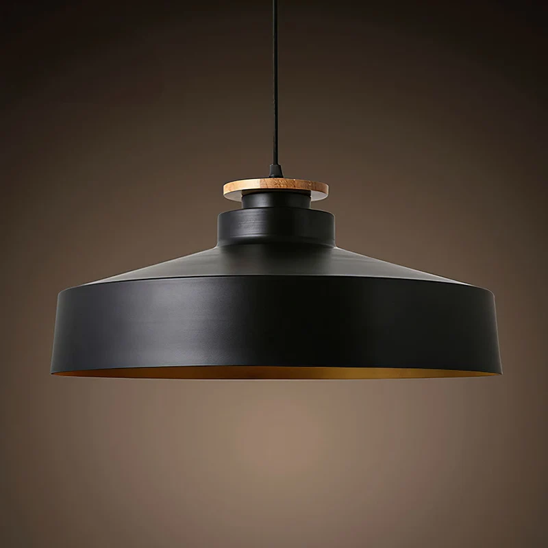 Hanglamp met Houten Kap en Aluminium Accent – Scandinavisch Design voor Eetkamer en Woonkamer | Sansoti
