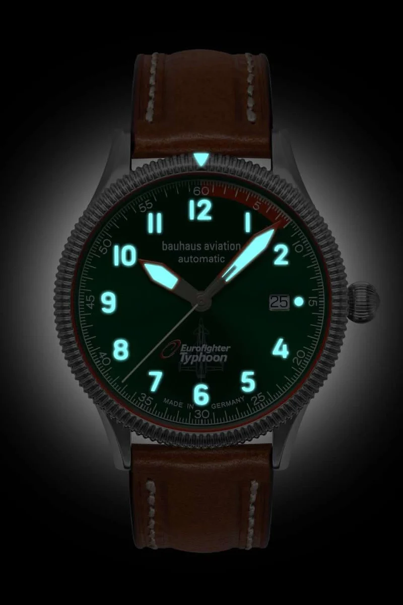 Bauhaus Aviation 2556-4 Herrenuhr • Automatik • Made in Germany