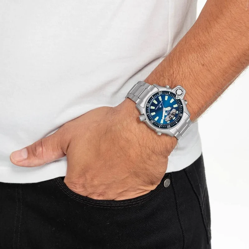 Citizen Promaster JP2000-67L Herrenuhr • Elektronischer Tiefenmesser • 20 bar