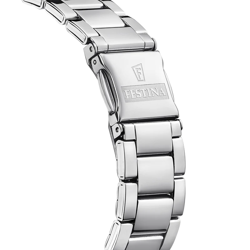 Festina Boyfriend F20622/i Damenuhr • Blaues Zifferblatt • Edelstahl