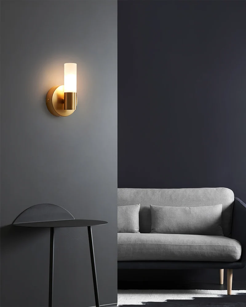 Wandlamp met G9-fitting en acryl kap – moderne binnenverlichting in design A, B of C | Sansoti