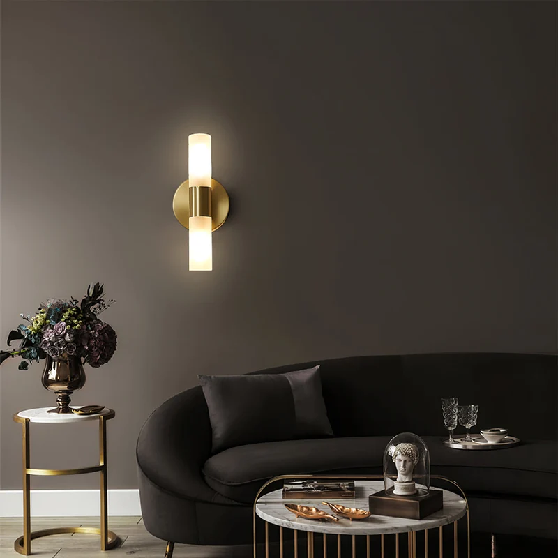 Wandlamp met G9-fitting en acryl kap – moderne binnenverlichting in design A, B of C | Sansoti