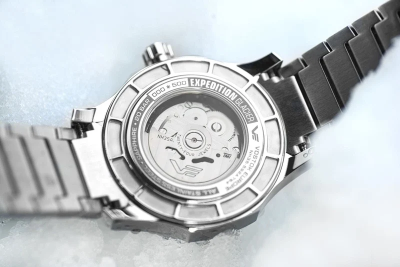 Vostok Europe Glacier NH35-592A784 Herrenuhr • Saphirglas