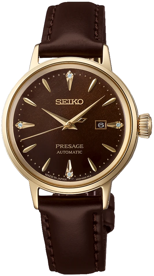 Seiko Presage SRE020J1 Damenuhr • Automatikwerk • Cocktail Time Design