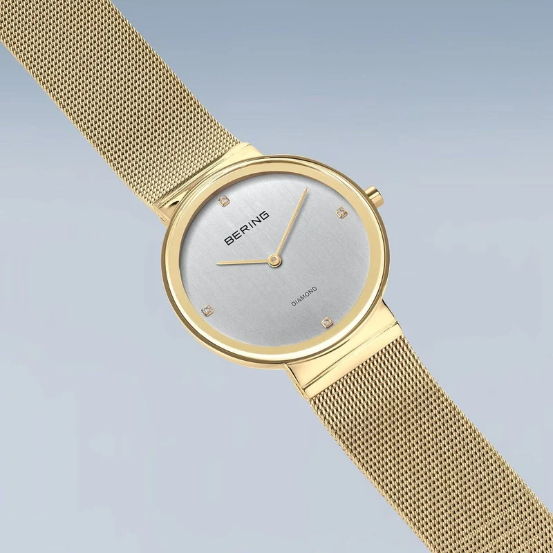 Bering Classic 10135-334 Damenuhr • Saphirglas • Milanaise