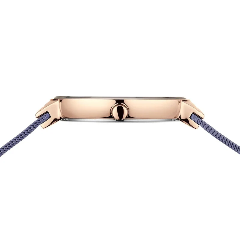 Bering Classic 10135-968 Damenuhr • Kratzfestes Saphirglas • Feines Milanaise-Armband