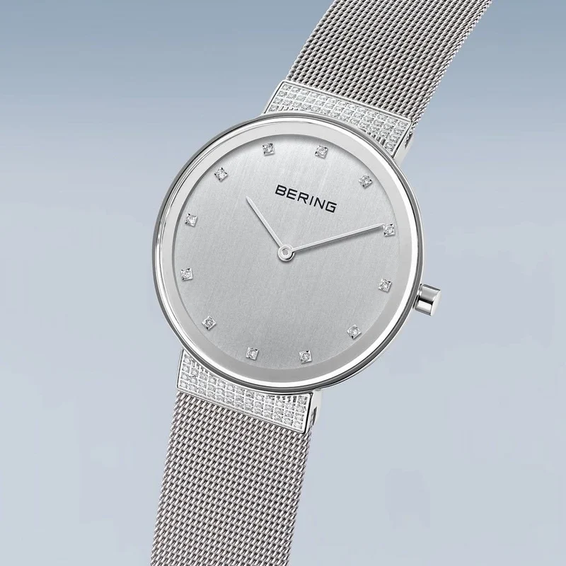 Bering Classic 10135-0005 Damenuhr • Saphirglas • Milanaise