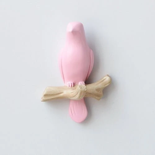 Decoratieve Wandhaak met Vogelontwerp – Harskunst voor Hal, Slaapkamer en Badkamer – Stijlvolle Opbergoplossing met Natuurlijke Charme | Sansoti