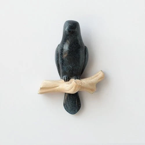 Decoratieve Wandhaak met Vogelontwerp – Harskunst voor Hal, Slaapkamer en Badkamer – Stijlvolle Opbergoplossing met Natuurlijke Charme | Sansoti