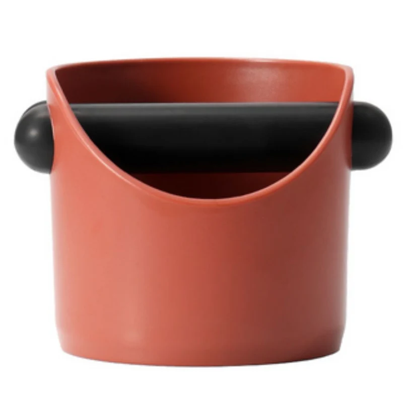 Koffiekloppot Modern Design ABS Kunststof Mat Afwerking Antislipbodem Verwijderbare Klopstang Professioneel Thuis Café Barista Espresso Dik Afval Opvang Accessoire | Sansoti