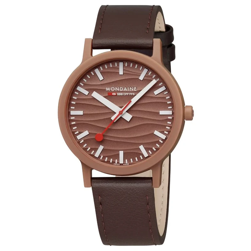 Mondaine essence MS1.41170.LTV Unisex-Uhr • Schweizer Design • Nachhaltig