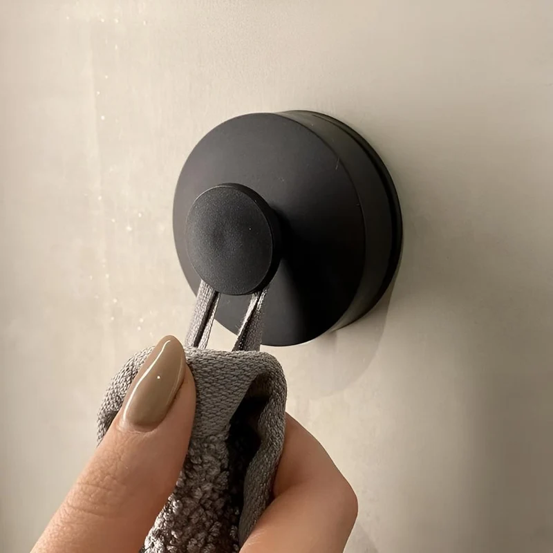 Vacuum Douchehaken Set - Sterke Wandhaken zonder Boren - RVS Haken Badkamer - Waterdicht tot 7kg - Herbruikbaar zonder Resten | Sansoti