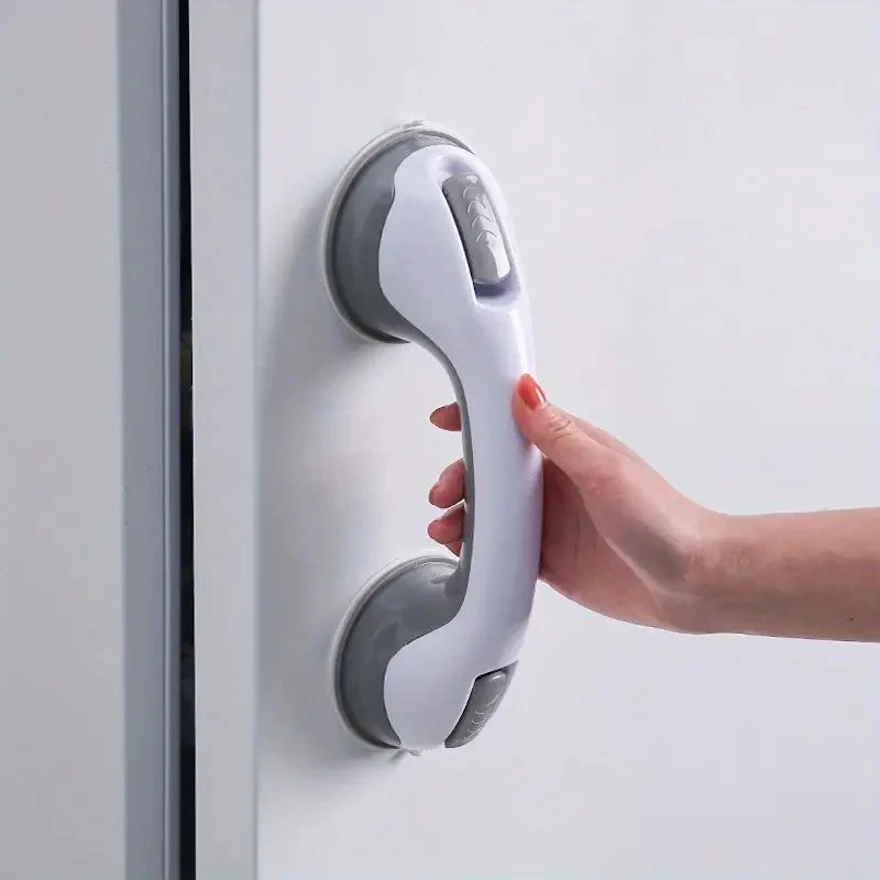 Veiligheidssteun voor Badkamer met Zuignappen – Antislip Handgreep voor Douche & Bad | Sansoti