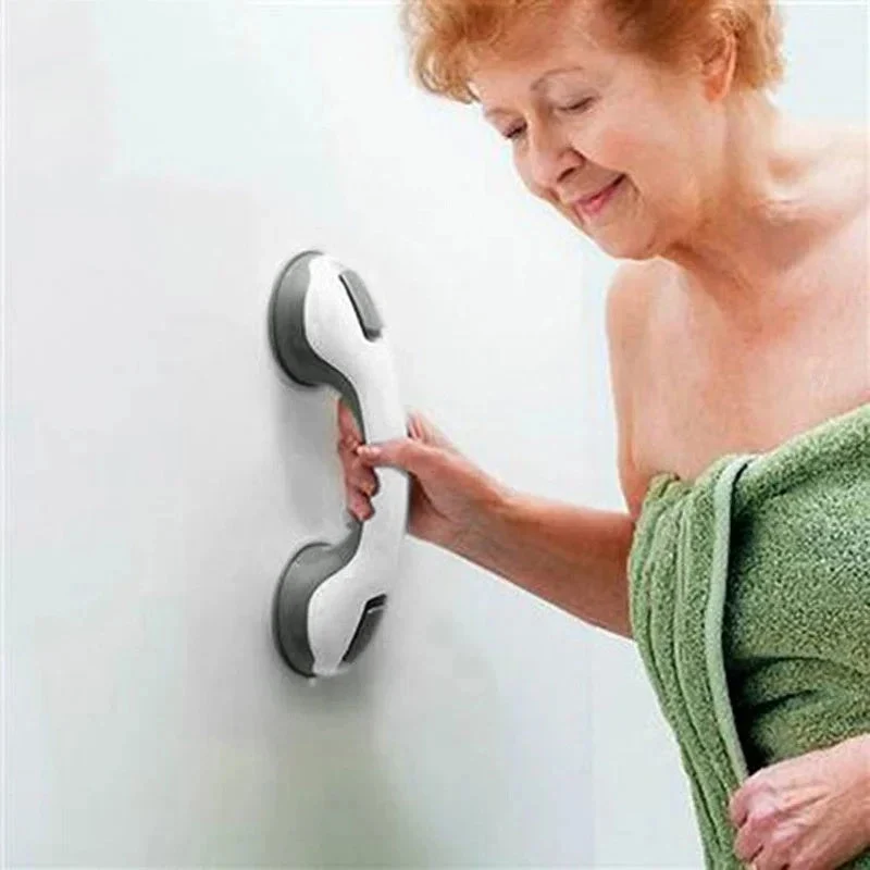 Veiligheidssteun voor Badkamer met Zuignappen – Antislip Handgreep voor Douche & Bad | Sansoti
