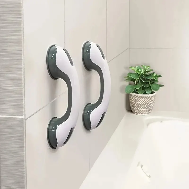 Veiligheidssteun voor Badkamer met Zuignappen – Antislip Handgreep voor Douche & Bad | Sansoti