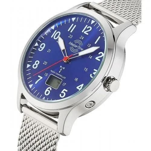 Master Time Expert MTGA-10961-32M Herrenuhr • Funk-Solar-Antrieb • Edelstahl