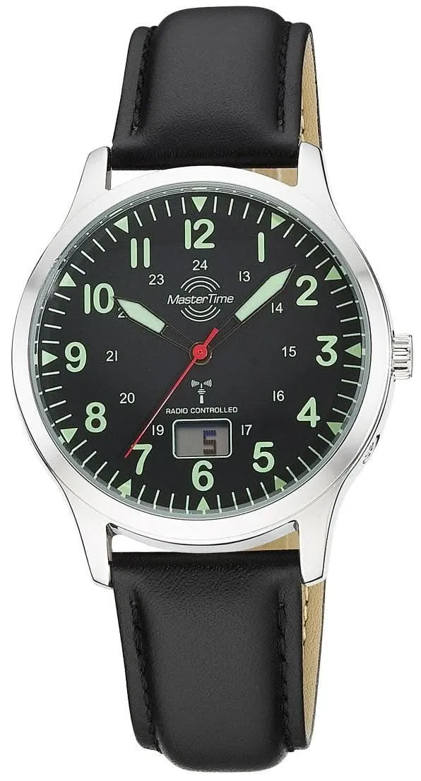 Master Time MTGA-10957-22L Funk Herrenuhr • Höchste Präzision