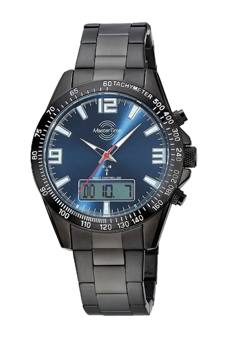 Master Time Sporty Big Date MTGA-10952-32M Herrenuhr • Höchste Präzision durch Funktechnologie • Sportliches Design mit Big Date