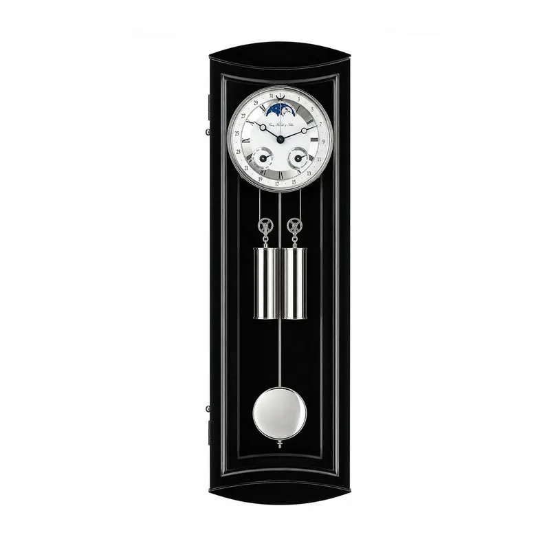 Hermle Wanduhr 78,5x22x11,5 cm Holz • Mechanisches Uhrwerk • Ewiger Kalender