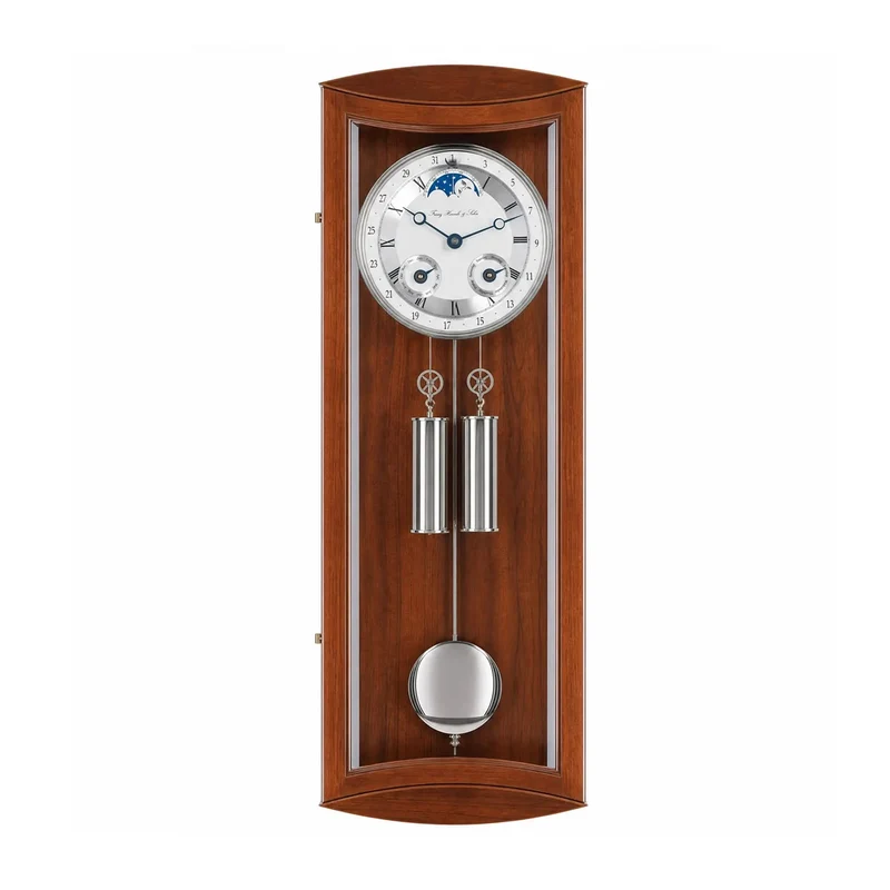 Hermle Wanduhr 78,7x22,9x12,7 cm Holz • Kabelzug-Uhrwerk • Made in Germany