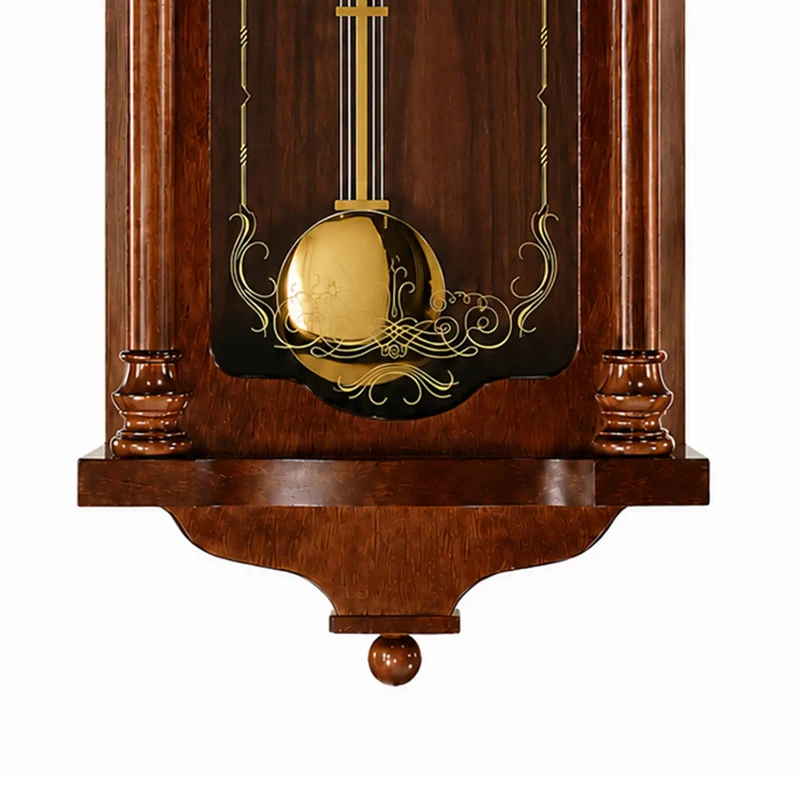 Hermle Wanduhr 68x29x11 cm Holz • Westminster Melodie • Automatische Nachtabschaltung