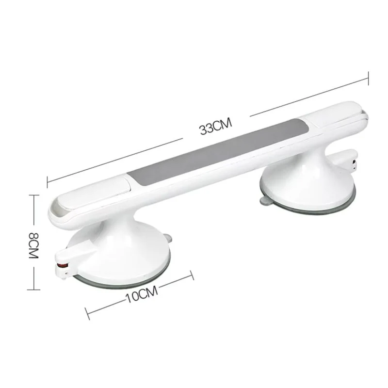 Veiligheidsbeugel voor Douche met Zuignappen – Anti-Slip Steunhandgreep Badkamer Haltergrip Senioren Veiligheid Montagevrij | Sansoti