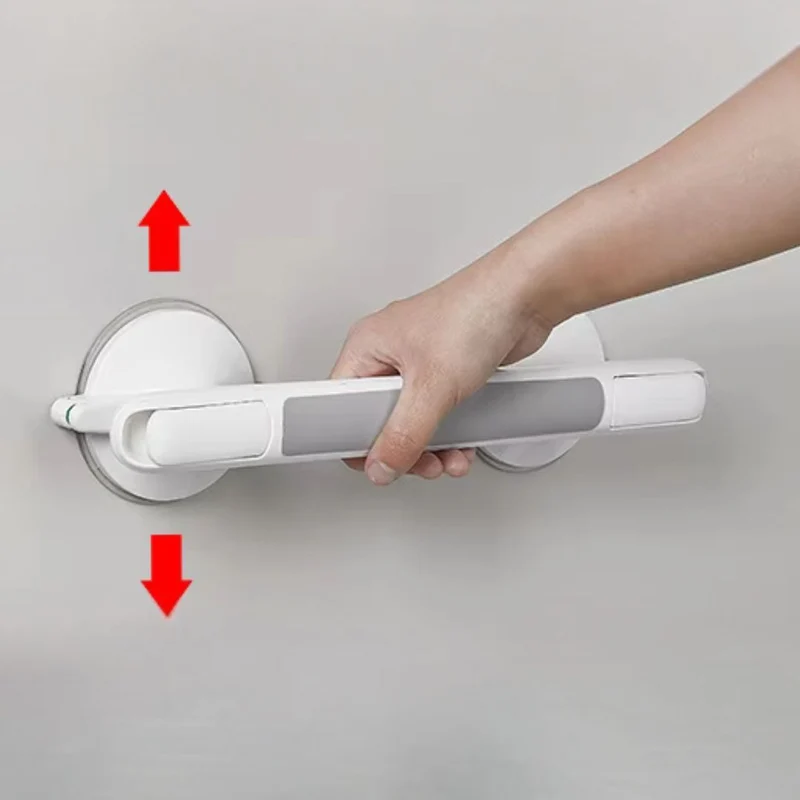 Veiligheidsbeugel voor Douche met Zuignappen – Anti-Slip Steunhandgreep Badkamer Haltergrip Senioren Veiligheid Montagevrij | Sansoti