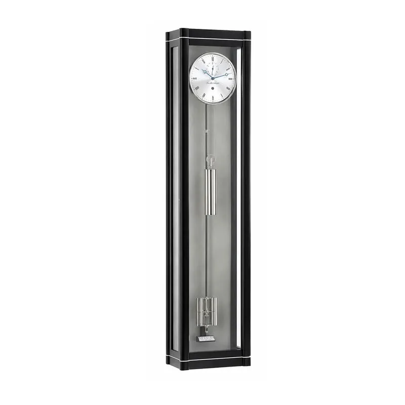 Hermle Wanduhr 133x30,5x19 cm Holz • 31-Tage Präzisionsuhrwerk • Handpoliertes Gehäuse