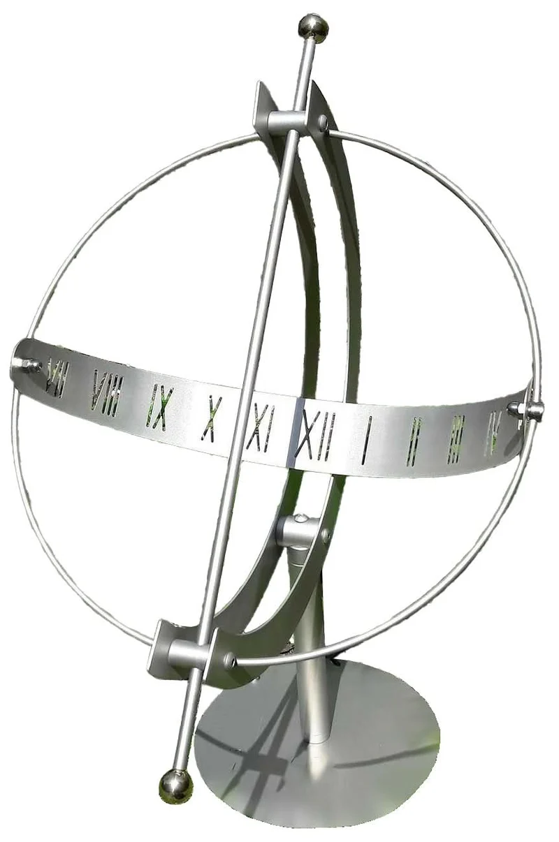Sunshine Garden Wanduhr 65x50x50 cm Edelstahl • Hochwertige deutsche Qualität • Für den Garten