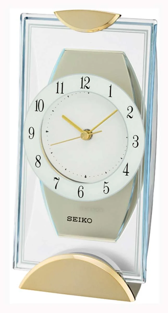 Seiko Tischuhr 24,1x11,9x9,1 cm Kunststoff • Zeitloses Design • Präzises Quarzwerk