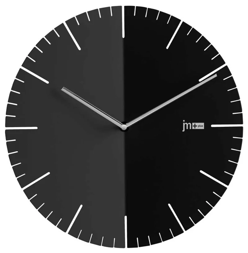 Lowell Wanduhr 33,5 cm Ø Metall • Modernes Design • Präzises Quarzwerk