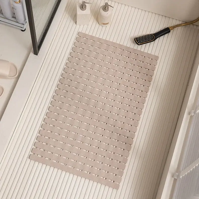 Antislip Badmat met Zuignappen en Drainagegaten 40×63 cm voor Veilig Douchen | Sansoti