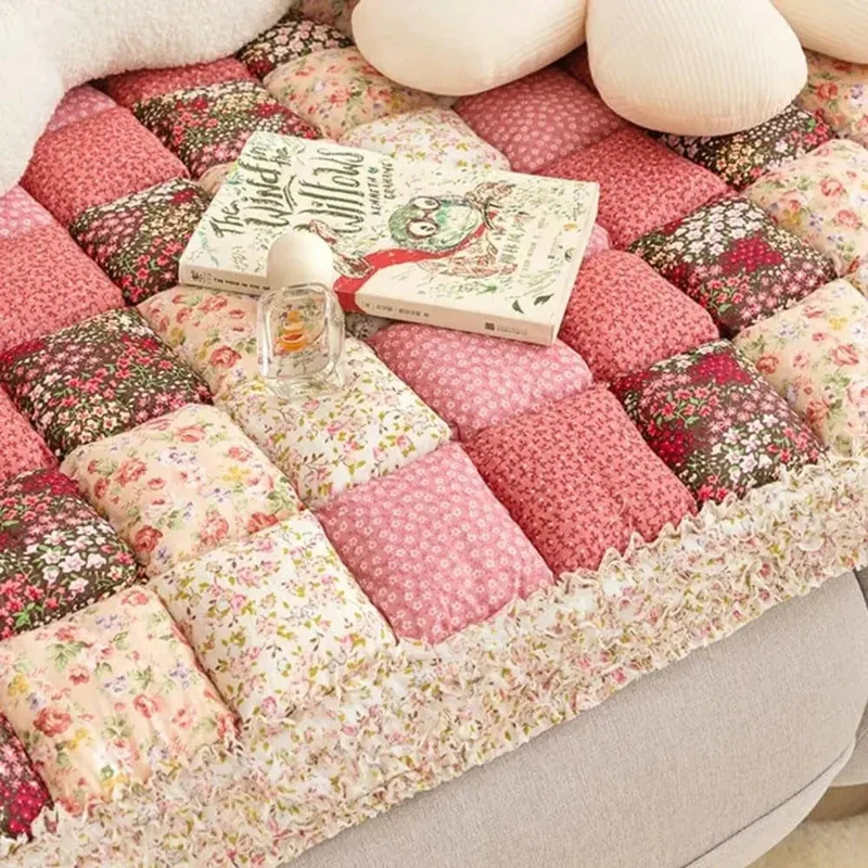 Zachte Bloemen Bankhoes – Wasbare Petmat voor Katten en Honden – Beschermhoes Bank | Sansoti