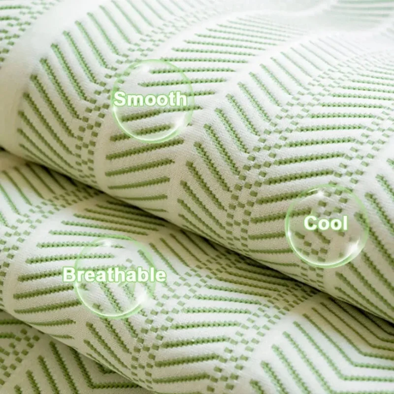 Herringbone Bankhoes met Scallop Rand – Beschermhoes voor Alle Seizoenen – Microvezel | Sansoti
