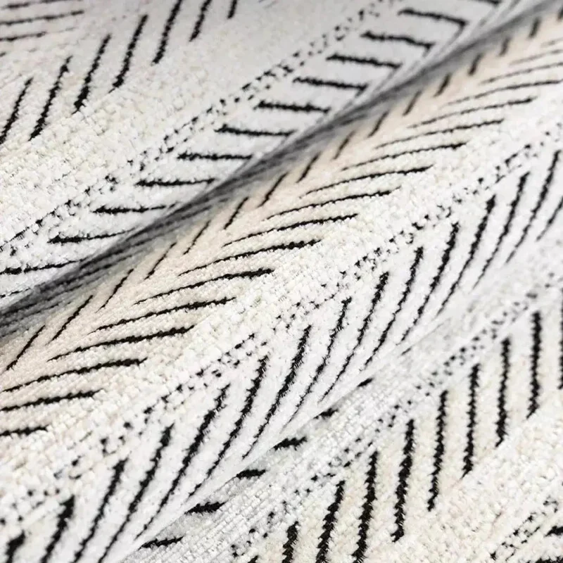 Herringbone Bankhoes met Scallop Rand – Beschermhoes voor Alle Seizoenen – Microvezel | Sansoti