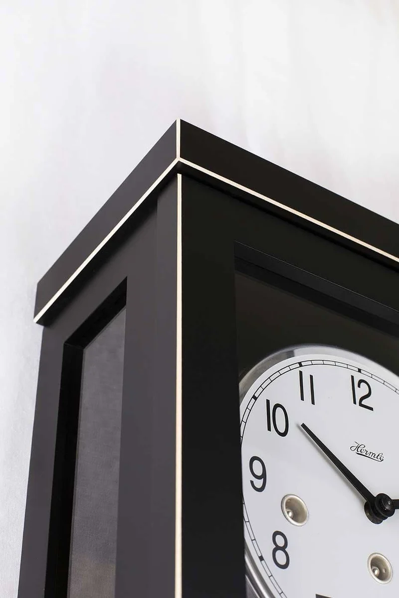 Hermle Wanduhr 57x22,5x13 cm Holz • Westminster Schlagwerk • Automatische Nachtabschaltung