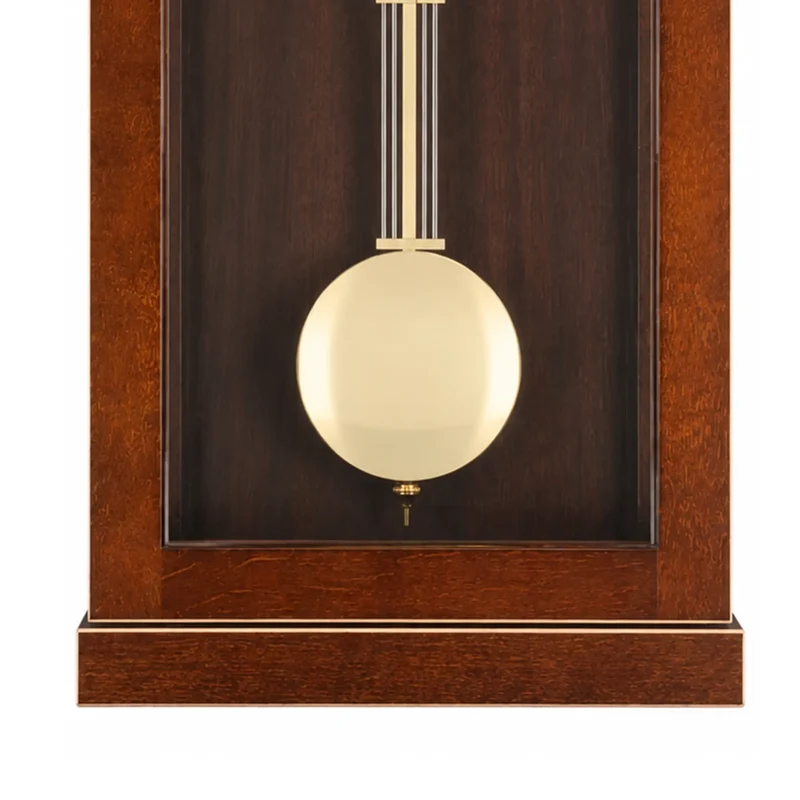 Hermle Wanduhr 57x22,5x13 cm Holz • 14-Tage-Uhrwerk • Massivholzgehäuse