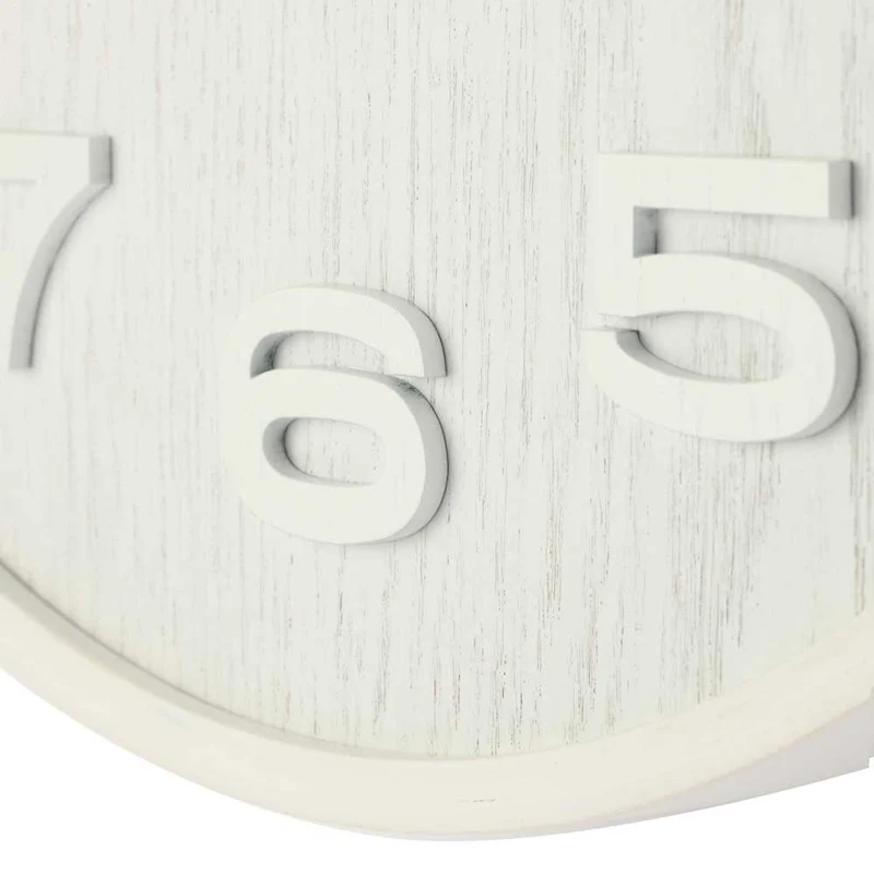 Nextime Wanduhr 35 cm Ø Holz • Modernes Design • Nachhaltiges Holz