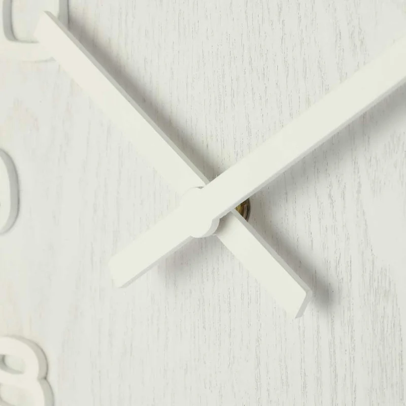 Nextime Wanduhr 35 cm Ø Holz • Modernes Design • Nachhaltiges Holz