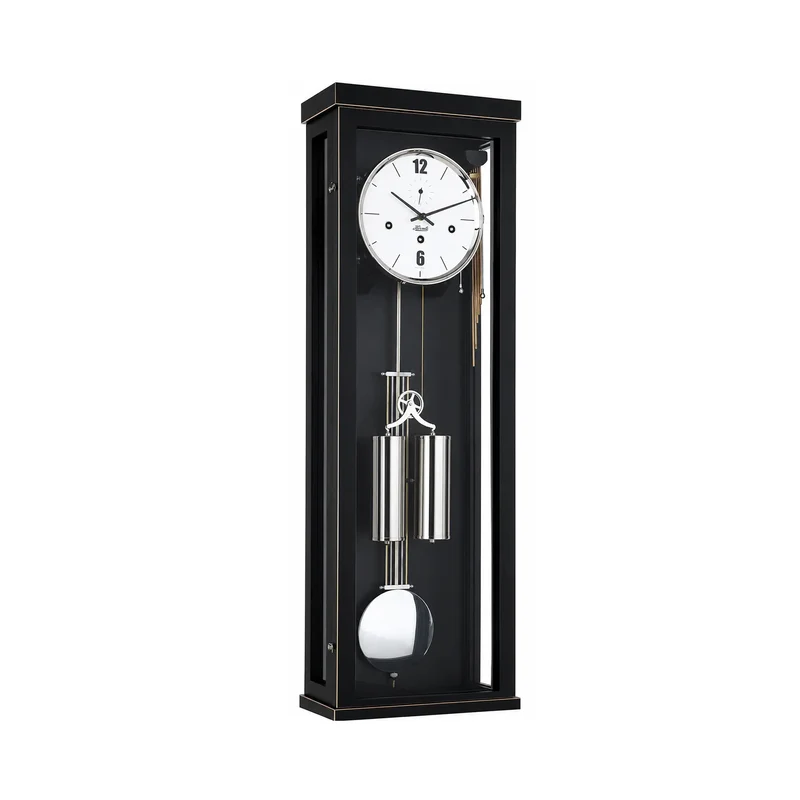 Hermle Wanduhr 86x27x13,5 cm Holz • Westminster Gong • Automatische Nachtabschaltung