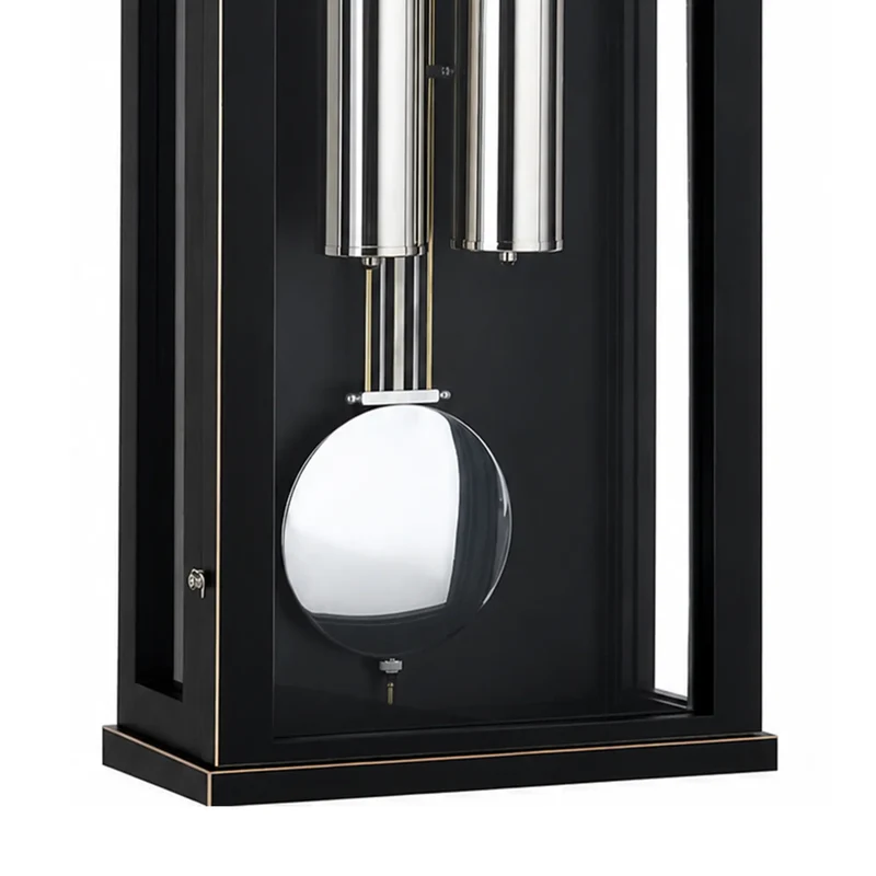 Hermle Wanduhr 86x27x13,5 cm Holz • Westminster Gong • Automatische Nachtabschaltung