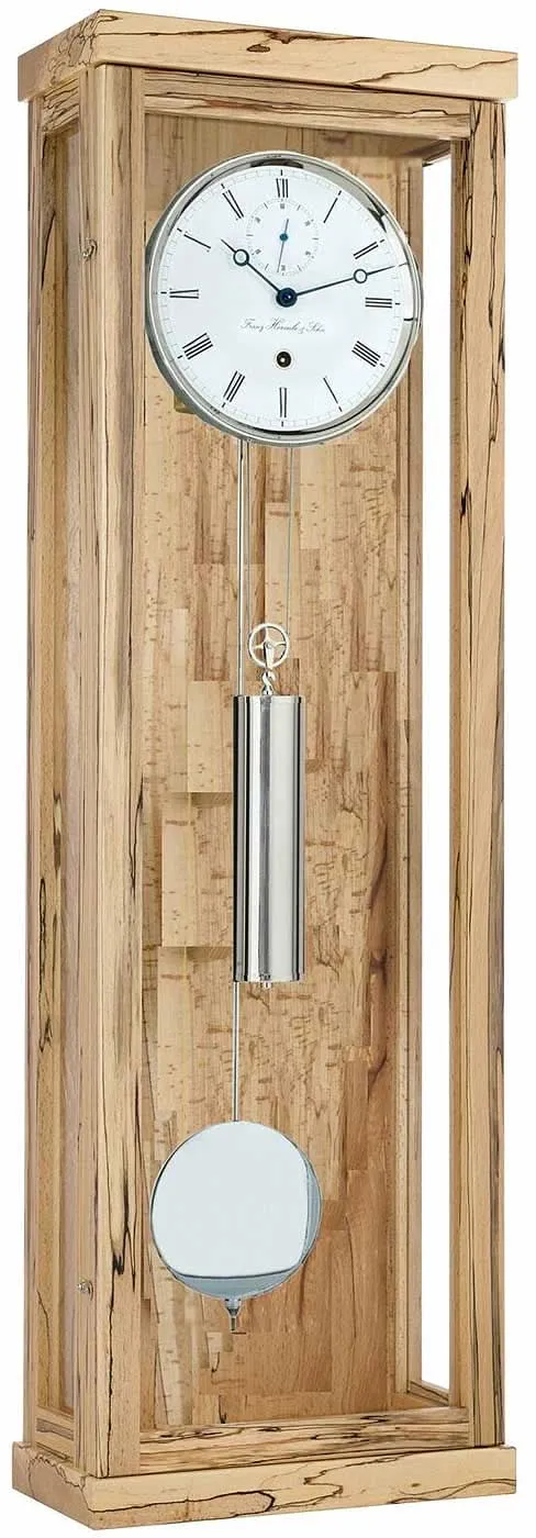Hermle Wanduhr 88x27x13,5 cm Holz • Präzisions-Regulator • 31 Tage Gangreserve
