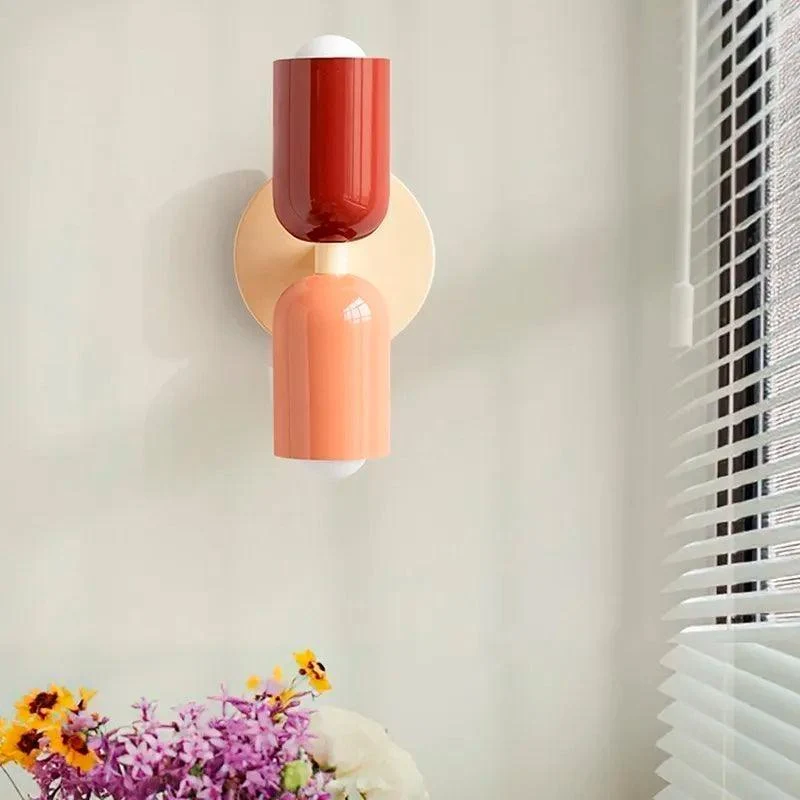 Dubbelkoppige Wandlamp LED Aluminium – Up & Down Verlichting voor Gevel, Terras, Hal & Woonkamer | Sansoti