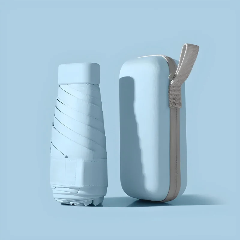 Compacte Reisparaplu met Waterdichte Hoes – Windbestendig & Ultralicht | Ideaal voor Onderweg | Sansoti