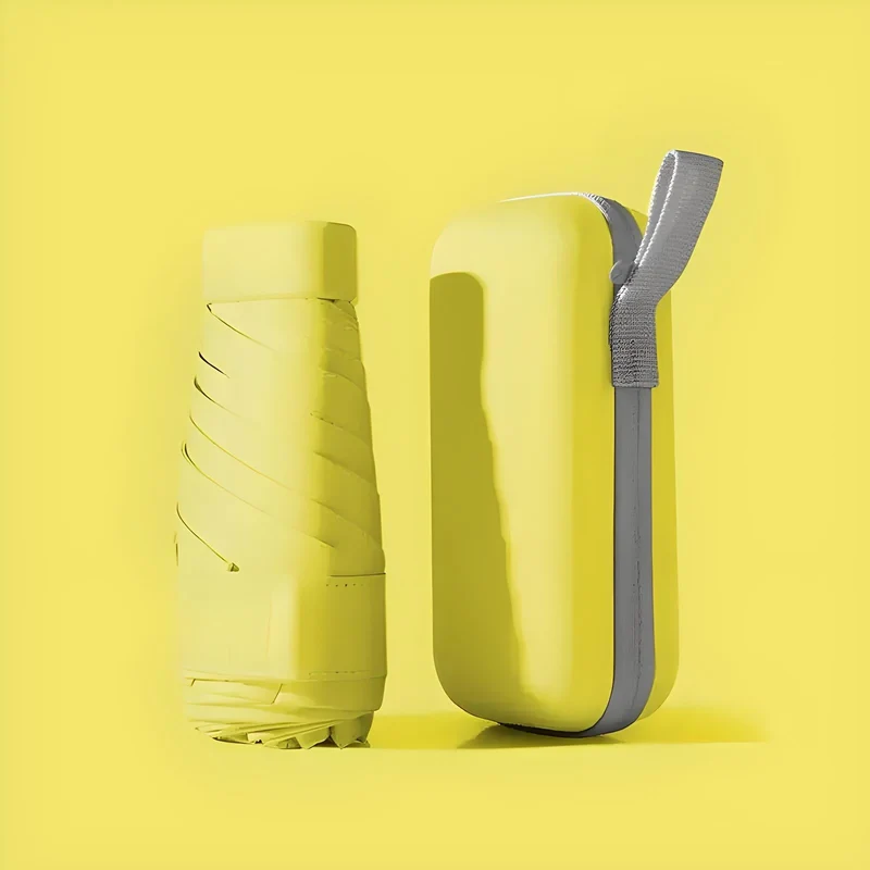 Compacte Reisparaplu met Waterdichte Hoes – Windbestendig & Ultralicht | Ideaal voor Onderweg | Sansoti