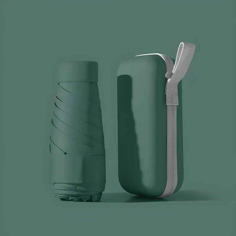 Compacte Reisparaplu met Waterdichte Hoes – Windbestendig & Ultralicht | Ideaal voor Onderweg | Sansoti