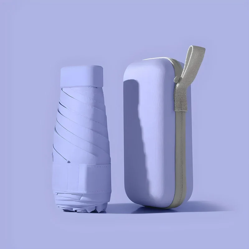 Compacte Reisparaplu met Waterdichte Hoes – Windbestendig & Ultralicht | Ideaal voor Onderweg | Sansoti