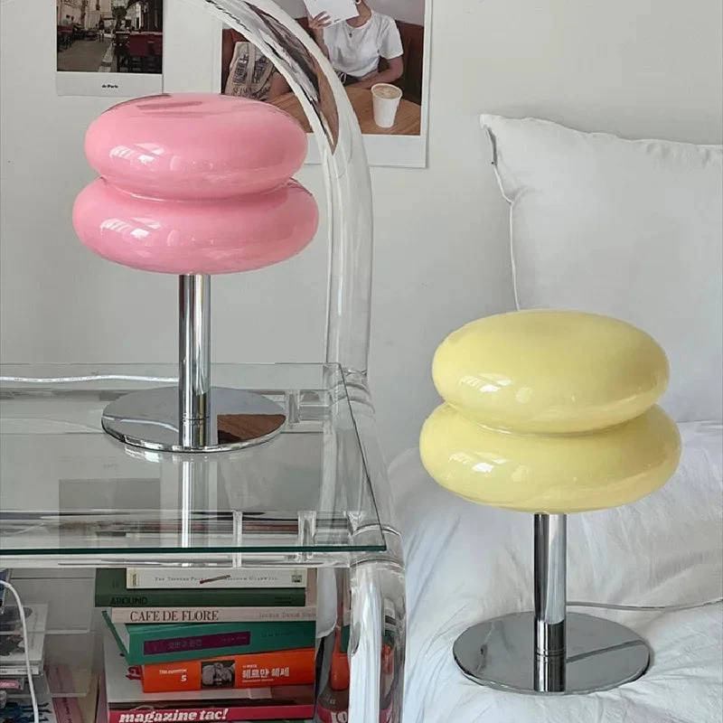 Design Tafellamp Retro Dimbaar Mushroom – Tafellamp met 3 Lichtstanden in Moderne Stijl | Sansoti